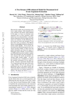 A Two-Stream AMR-enhanced Model for Document-level Event Argument
  Extraction
