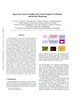 Improving Visual Grounding with Visual-Linguistic Verification and
  Iterative Reasoning