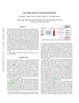 Few-Shot Musical Source Separation