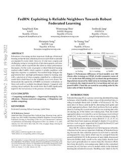 FedRN: Exploiting k-Reliable Neighbors Towards Robust Federated Learning