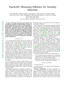 TracInAD: Measuring Influence for Anomaly Detection