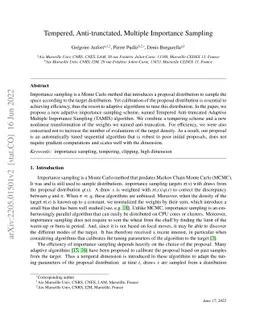 Tempered, Anti-trunctated, Multiple Importance Sampling