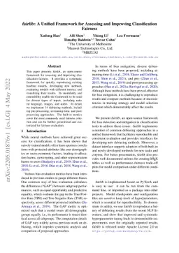 fairlib: A Unified Framework for Assessing and Improving Classification
  Fairness