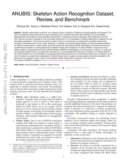 Representation-Centric Survey of Skeletal Action Recognition and the ANUBIS Benchmark