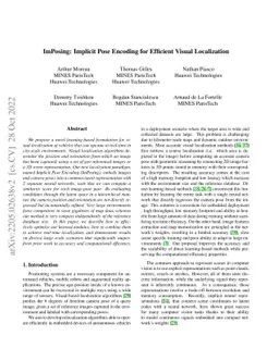 ImPosing: Implicit Pose Encoding for Efficient Visual Localization