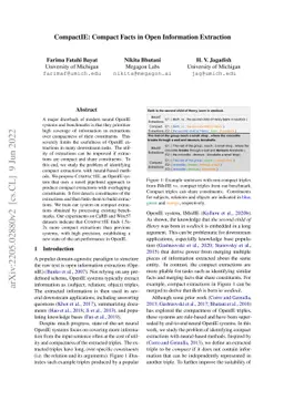 CompactIE: Compact Facts in Open Information Extraction