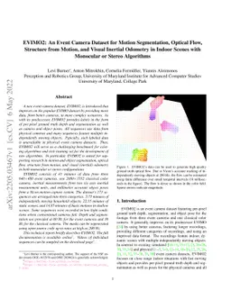 EVIMO2: An Event Camera Dataset for Motion Segmentation, Optical Flow,
  Structure from Motion, and Visual Inertial Odometry in Indoor Scenes with
  Monocular or Stereo Algorithms