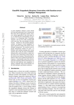 Empathetic Response Generation with State Management