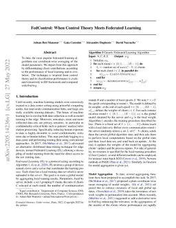 FedControl: When Control Theory Meets Federated Learning