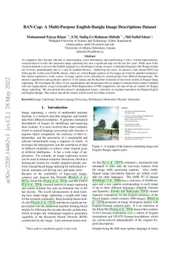 BAN-Cap: A Multi-Purpose English-Bangla Image Descriptions Dataset