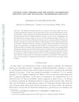 Central limit theorem for the Sliced 1-Wasserstein distance and the
  max-Sliced 1-Wasserstein distance