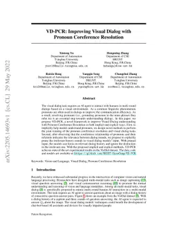 VD-PCR: Improving Visual Dialog with Pronoun Coreference Resolution