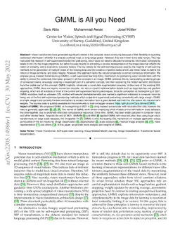 GMML is All you Need