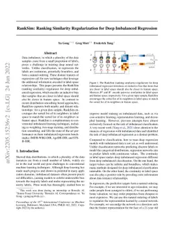 RankSim: Ranking Similarity Regularization for Deep Imbalanced
  Regression