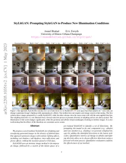 StyLitGAN: Prompting StyleGAN to Produce New Illumination Conditions