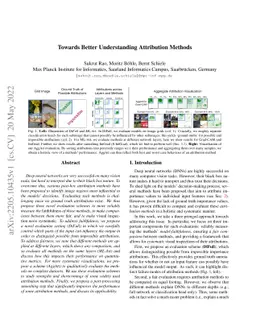 Towards Better Understanding Attribution Methods