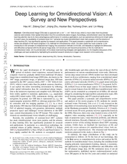 Deep Learning for Omnidirectional Vision: A Survey and New Perspectives