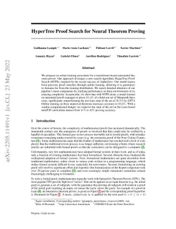 HyperTree Proof Search for Neural Theorem Proving