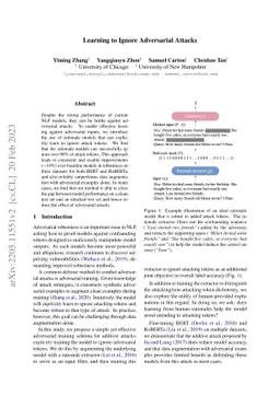 Learning to Ignore Adversarial Attacks