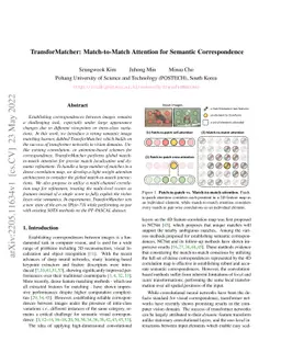 TransforMatcher: Match-to-Match Attention for Semantic Correspondence