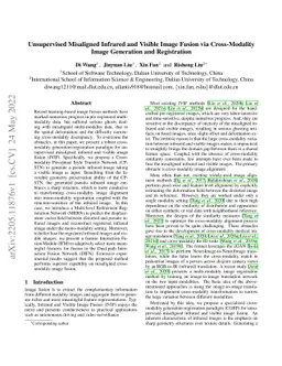 Unsupervised Misaligned Infrared and Visible Image Fusion via
  Cross-Modality Image Generation and Registration
