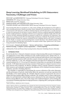 Deep Learning Workload Scheduling in GPU Datacenters: Taxonomy,
  Challenges and Vision
