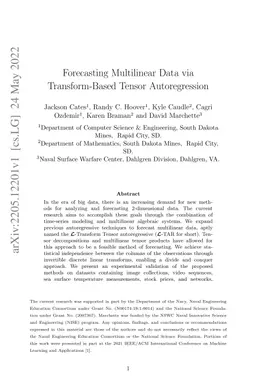 Forecasting Multilinear Data via Transform-Based Tensor Autoregression