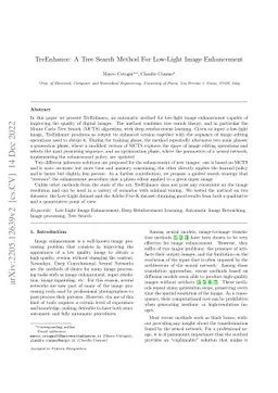 TreEnhance: A Tree Search Method For Low-Light Image Enhancement