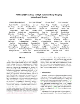 NTIRE 2022 Challenge on High Dynamic Range Imaging: Methods and Results