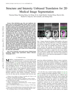 Structure Unbiased Adversarial Model for Medical Image Segmentation