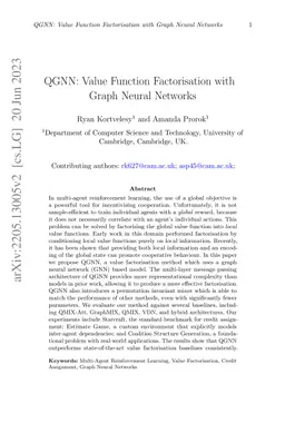 QGNN: Value Function Factorisation with Graph Neural Networks
