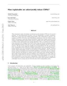 How explainable are adversarially-robust CNNs?