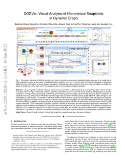 DGSVis: Visual Analysis of Hierarchical Snapshots in Dynamic Graph
