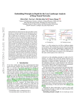 Embedding Principle in Depth for the Loss Landscape Analysis of Deep Neural Networks