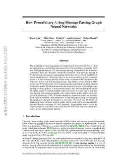 How Powerful are K-hop Message Passing Graph Neural Networks