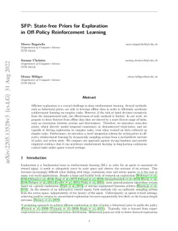 SFP: State-free Priors for Exploration in Off-Policy Reinforcement
  Learning