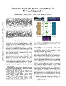 Deep Sensor Fusion with Pyramid Fusion Networks for 3D Semantic
  Segmentation