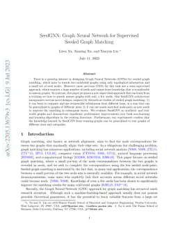SeedGNN: Graph Neural Networks for Supervised Seeded Graph Matching