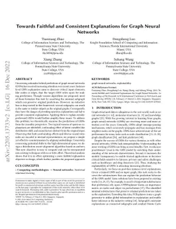 Towards Faithful and Consistent Explanations for Graph Neural Networks
