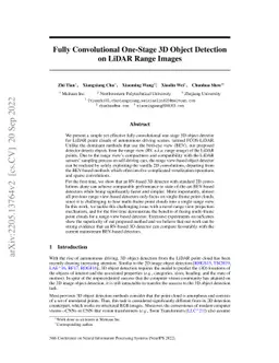 Fully Convolutional One-Stage 3D Object Detection on LiDAR Range Images