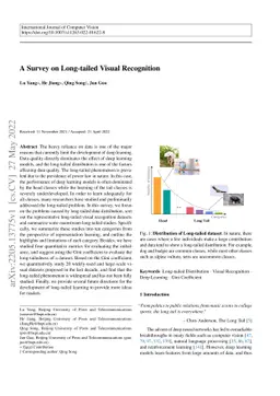 A Survey on Long-Tailed Visual Recognition