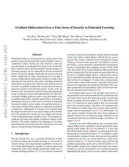 Gradient Obfuscation Gives a False Sense of Security in Federated
  Learning