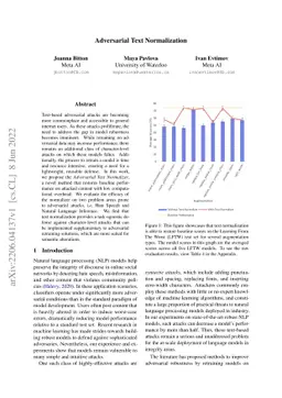 Adversarial Text Normalization