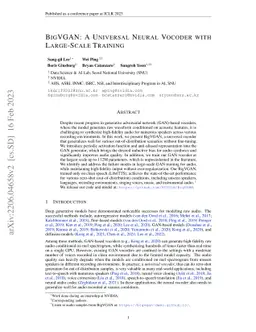 BigVGAN: A Universal Neural Vocoder with Large-Scale Training