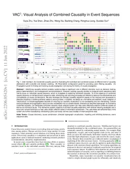 VAC2: Visual Analysis of Combined Causality in Event Sequences