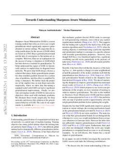 Towards Understanding Sharpness-Aware Minimization