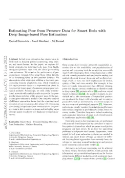 Estimating Pose from Pressure Data for Smart Beds with Deep Image-based
  Pose Estimators