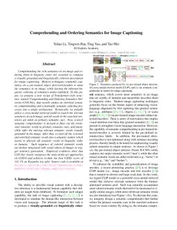 Comprehending and Ordering Semantics for Image Captioning