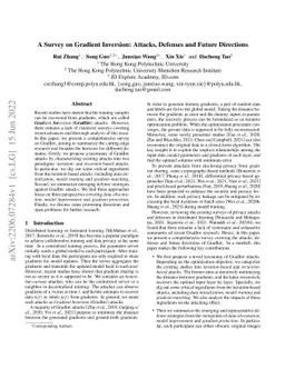 A Survey on Gradient Inversion: Attacks, Defenses and Future Directions
