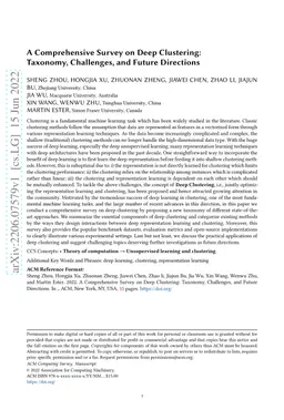 A Comprehensive Survey on Deep Clustering: Taxonomy, Challenges, and
  Future Directions